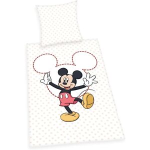 Disney Mickey Mouse barnsängkläder - Vändbar set i bomull Disney Mickey Mouse barnsängkläder - Vändbar set i bomull