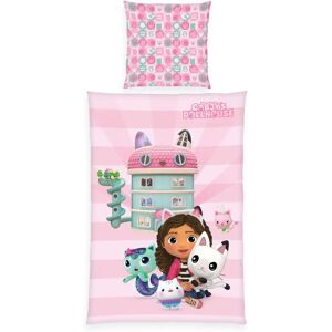 DREAMWORKS Gabbys Dollhouse Reversible Cotton Bedding Set - Bedding DREAMWORKS Gabbys Dollhouse Reversible Cotton Bedding Set - Bedding