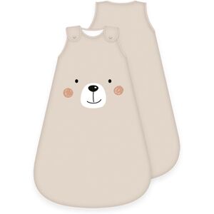 Herding Baby Schlafsack - Little Friends Baumwolle, Beige/Weiß - Babyschlafsack Herding Baby Schlafsack - Little Friends Baumwolle, Beige/Weiß - Babyschlafsack