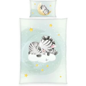 Herding Zebra Baby-Bettwäsche-Set - Mehrfarbig - 100x135cm + 40x60cm Herding Zebra Baby-Bettwäsche-Set - Mehrfarbig - 100x135cm + 40x60cm