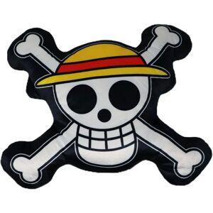 Herding One Piece Jolly Roger Kissen - 33cm Dekoratives Piraten-Schädelkissen Herding One Piece Jolly Roger Kissen - 33cm Dekoratives Piraten-Schädelkissen