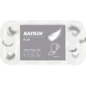 Katrin Plus 250 - Papier toilette 3 plis - Écologique & Doux - Publicité Katrin Plus 250 - Papier toilette 3 plis - Écologique & Doux - Publicité