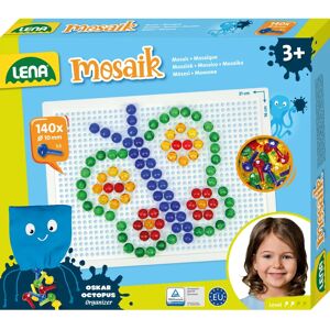 Ensemble de Mosaïque Transparent Lena - 140 pièces - Jouet Créatif pour Enfants - Publicité Ensemble de Mosaïque Transparent Lena - 140 pièces - Jouet Créatif pour Enfants - Publicité