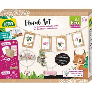 Lena Eco Floral Art - Kit de décoration murale créative pour enfants - Publicité Lena Eco Floral Art - Kit de décoration murale créative pour enfants - Publicité