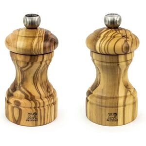 Peugeot Olive Wood Duo Salt and Pepper Mills - Bistro Peugeot Olive Wood Duo Salt and Pepper Mills - Bistro