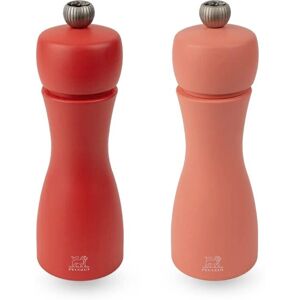 Peugeot Tahiti Red Pepper and Salt Mill Set - Pepper & Salt Mills - 15cm Peugeot Tahiti Red Pepper and Salt Mill Set - Pepper & Salt Mills - 15cm