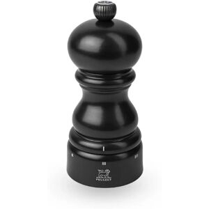 Peugeot Black Satin 12cm Paris u'Select Salt Mill Peugeot Black Satin 12cm Paris u'Select Salt Mill