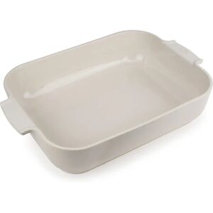 Peugeot Appolia Ecru Rectangular Ceramic Oven Dish - Oven Type Peugeot Appolia Ecru Rectangular Ceramic Oven Dish - Oven Type