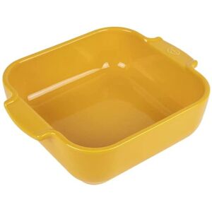 Peugeot Safran Yellow Ceramic Square Baking Dish - 21cm Peugeot Safran Yellow Ceramic Square Baking Dish - 21cm