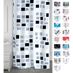 Ridder - Sprchový závěs Stones - 180x200 cm - Voděodolný, polyester Ridder - Sprchový závěs Stones - 180x200 cm - Voděodolný, polyester