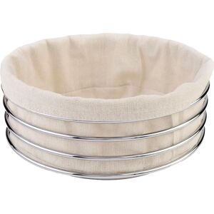 Justinus Brotkorb - Creme Metall 23,5x23,5x10,7 cm Justinus Brotkorb - Creme Metall 23,5x23,5x10,7 cm