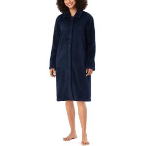 Schiesser Teddy Fleece Ciemny Niebieski - Damski Szlafrok Schiesser Teddy Fleece Ciemny Niebieski - Damski Szlafrok