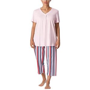 Schiesser Wygodny Krój Wielokolorowy Pijama 3/4 - Sleepwear Schiesser Wygodny Krój Wielokolorowy Pijama 3/4 - Sleepwear