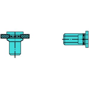 Gesipa Tuerca Remachable PolyGrip M5 Acero Inoxidable A2 Gesipa Tuerca Remachable PolyGrip M5 Acero Inoxidable A2