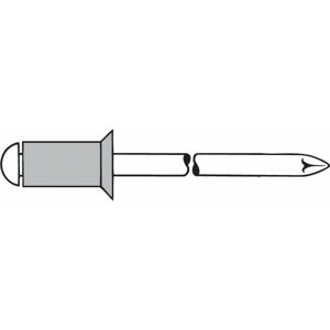 Remache ciego de aluminio 4x6mm Gesipa - Pack de 500 - Tipo de remache Remache ciego de aluminio 4x6mm Gesipa - Pack de 500 - Tipo de remache