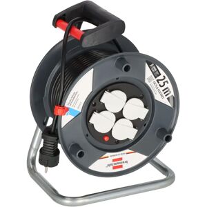 Brennenstuhl 1215056 Kabelrol - 25m, Zwart, Binnengebruik Brennenstuhl 1215056 Kabelrol - 25m, Zwart, Binnengebruik