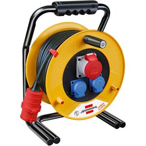 Brennenstuhl Power Extension Reel - 40m, 3 Outlets, Multicolour Brennenstuhl Power Extension Reel - 40m, 3 Outlets, Multicolour