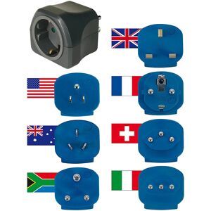 Brennenstuhl 1508162 Netzadapter - Universal, 250 V, 10 A Brennenstuhl 1508162 Netzadapter - Universal, 250 V, 10 A