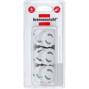 Protección Infantil Gris Brennenstuhl - Tapas para Enchufes - Pack de 6 Protección Infantil Gris Brennenstuhl - Tapas para Enchufes - Pack de 6