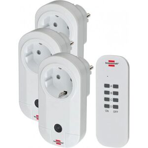 Brennenstuhl 1507040 Enchufe inalámbrico - Blanco Brennenstuhl 1507040 Enchufe inalámbrico - Blanco