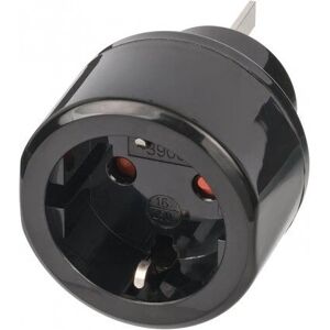 Brennenstuhl 1508440 Powerplug Adapter - Reisadapter, Europa naar Australië - Zwart Brennenstuhl 1508440 Powerplug Adapter - Reisadapter, Europa naar Australië - Zwart