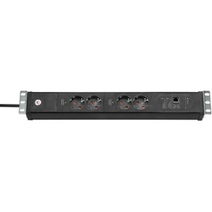 Brennenstuhl 1156057984 Verlengsnoer 3m 4 Stopcontacten - Power Strip Brennenstuhl 1156057984 Verlengsnoer 3m 4 Stopcontacten - Power Strip