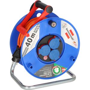 Brennenstuhl 1208750 Kabelrolle - 40m, 3 Steckdosen, Orange Brennenstuhl 1208750 Kabelrolle - 40m, 3 Steckdosen, Orange