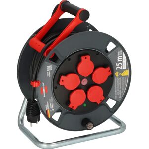Bobina de cables Brennenstuhl 25m 5 enchufes Bobina de cables Brennenstuhl 25m 5 enchufes