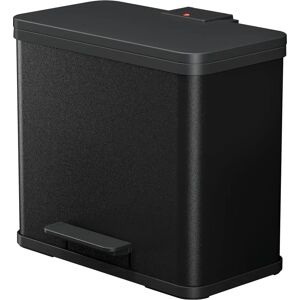 Hailo Pedal Mülleimer - 26L Schwarz - Robuster deutscher Abfalleimer Hailo Pedal Mülleimer - 26L Schwarz - Robuster deutscher Abfalleimer