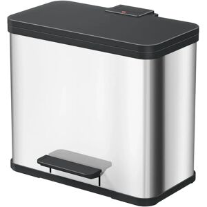 HAILO Öko Trio Plus L - 3x9L Edelstahl Mülleimer HAILO Öko Trio Plus L - 3x9L Edelstahl Mülleimer