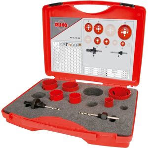 RUKO 106302 Bi-Metal Hole Saw Set - Drilling and Cutting Tools RUKO 106302 Bi-Metal Hole Saw Set - Drilling and Cutting Tools