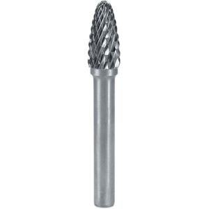 RUKO Tungsten Carbide Rotary Burr - Shape F, Ball Nose Tree, 10mm Dia RUKO Tungsten Carbide Rotary Burr - Shape F, Ball Nose Tree, 10mm Dia