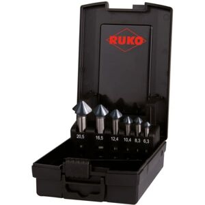 RUKO Drill Bits Set 6 Conical Deburring High-Performance - Drill bits set RUKO Drill Bits Set 6 Conical Deburring High-Performance - Drill bits set