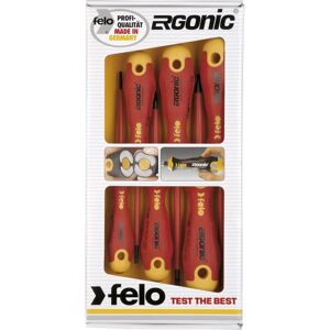 Felo - Ensemble de tournevis isolés ERGONIC VDE - 6 pcs - Publicité Felo - Ensemble de tournevis isolés ERGONIC VDE - 6 pcs - Publicité