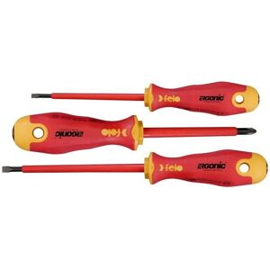 Felo Modell 400 Ergonomisches VDE-Schraubenset - Schraubenzieher-Set Felo Modell 400 Ergonomisches VDE-Schraubenset - Schraubenzieher-Set