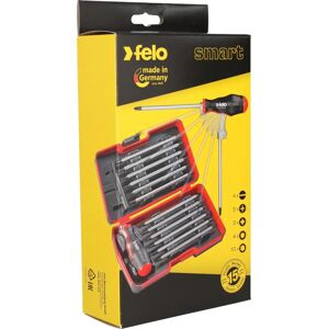 Juego de Destornilladores Felo Smart EVO - Lamas Intercambiables, Mango Ergonómico - Calidad Profesional Juego de Destornilladores Felo Smart EVO - Lamas Intercambiables, Mango Ergonómico - Calidad Profesional