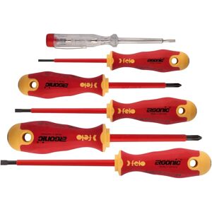 Felo - Schraubenzieher - Serie 400 Ergonic VDE - 6-tlg. Felo - Schraubenzieher - Serie 400 Ergonic VDE - 6-tlg.