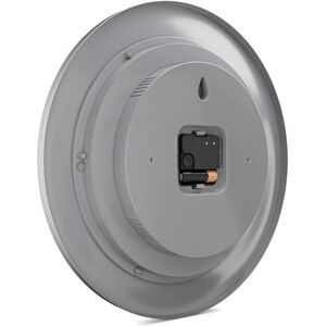 Mebus 19452 Wall Clock - Silver, White - Radio-Controlled Mebus 19452 Wall Clock - Silver, White - Radio-Controlled