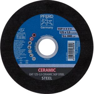 Disque à tronçonner en acier céramique PFERD 61312510 - Accessoire pour meuleuse Disque à tronçonner en acier céramique PFERD 61312510 - Accessoire pour meuleuse