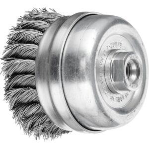 Brosse métallique robuste - 80mm M14 - Déburring & Nettoyage Brosse métallique robuste - 80mm M14 - Déburring & Nettoyage