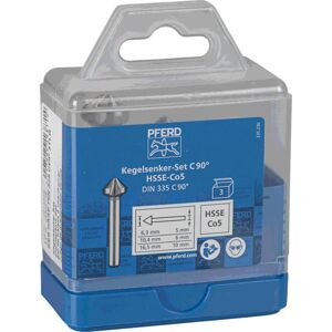 PFERD Set of Conical Countersinks 90° - Set of 3 PFERD Set of Conical Countersinks 90° - Set of 3