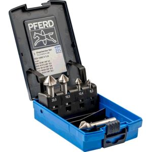 PFERD Set of Conical HSS Tools - 5 Sizes 6.3-25mm 90° PFERD Set of Conical HSS Tools - 5 Sizes 6.3-25mm 90°