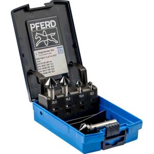 PFERD Conical countersink set - Durable HSS, 90° angle - Conical countersinks PFERD Conical countersink set - Durable HSS, 90° angle - Conical countersinks