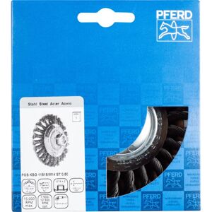 PFERD 43315001 Rotary Tool Grinding - Conical Steel Brush - Heavy Duty PFERD 43315001 Rotary Tool Grinding - Conical Steel Brush - Heavy Duty