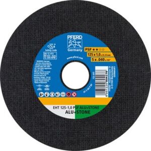 PFERD 61819015 Disque de coupe EHT 125x1,0x22,23 mm - Disque pour meuleuse d’angle - Publicité PFERD 61819015 Disque de coupe EHT 125x1,0x22,23 mm - Disque pour meuleuse d’angle - Publicité