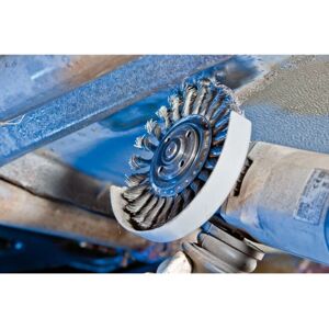 PFERD - Round Brush Rbg Ø 125x12x22.2mm Steel Wire Ø 0.50mm - grinding/sanding supply PFERD - Round Brush Rbg Ø 125x12x22.2mm Steel Wire Ø 0.50mm - grinding/sanding supply