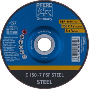 PFERD 62015628 Haakse slijper accessoire - Stalen schijf PFERD 62015628 Haakse slijper accessoire - Stalen schijf