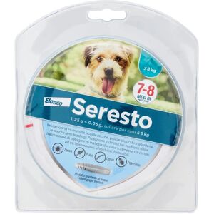 Elanco Bayer Seresto Collare Antiparassitario per Cani - 1.25+0.56G Elanco Bayer Seresto Collare Antiparassitario per Cani - 1.25+0.56G