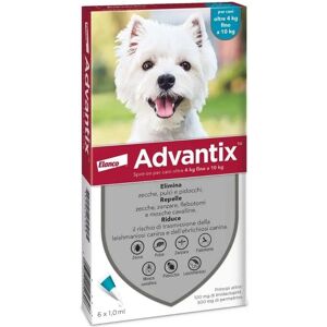 Elanco Italia Spa Advantix Spot On 4-10 Kg - Protection contre puces, tiques et moustiques - Publicité Elanco Italia Spa Advantix Spot On 4-10 Kg - Protection contre puces, tiques et moustiques - Publicité