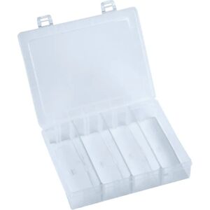 Hünersdorff Scatola Trasparente per Organizzazione - 180x140x40mm - 3 Divisori - Polipropilene Resistente Hünersdorff Scatola Trasparente per Organizzazione - 180x140x40mm - 3 Divisori - Polipropilene Resistente
